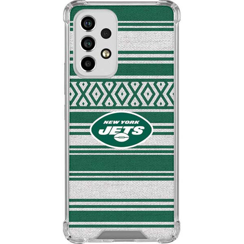 NFL New York Jets Trailblazer Galaxy A53 5G Clear Case