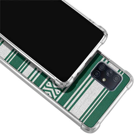 NFL New York Jets Trailblazer Galaxy A71 5G Clear Case