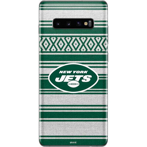 NFL New York Jets Trailblazer Galaxy S10 Plus Skin