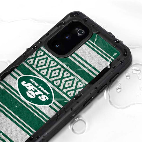 NFL New York Jets Trailblazer Galaxy S20 Waterproof Case