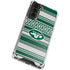 NFL New York Jets Trailblazer Galaxy S21 5G Clear Case