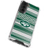NFL New York Jets Trailblazer Galaxy S21 FE Clear Case