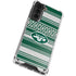 NFL New York Jets Trailblazer Galaxy S21 Plus 5G Clear Case