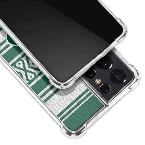 NFL New York Jets Trailblazer Galaxy S21 Ultra 5G Clear Case