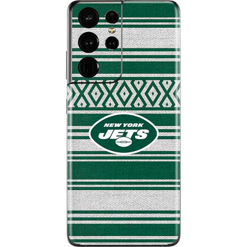 NFL New York Jets Trailblazer Galaxy S21 Ultra 5G Skin