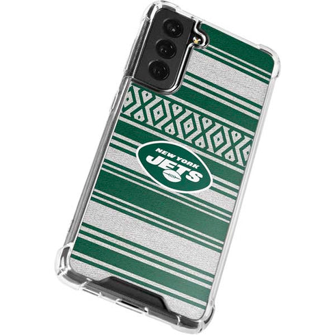 NFL New York Jets Trailblazer Galaxy S22 Plus Clear Case