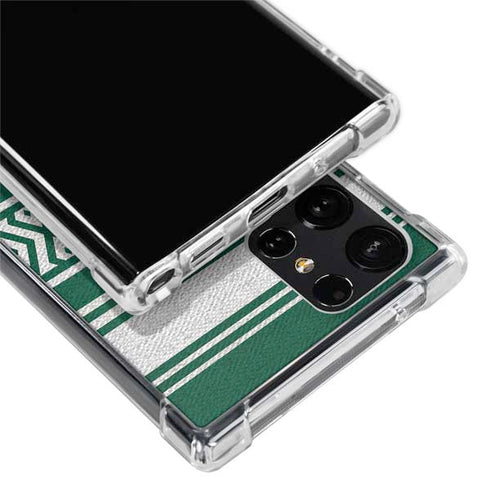NFL New York Jets Trailblazer Galaxy S22 Ultra Clear Case