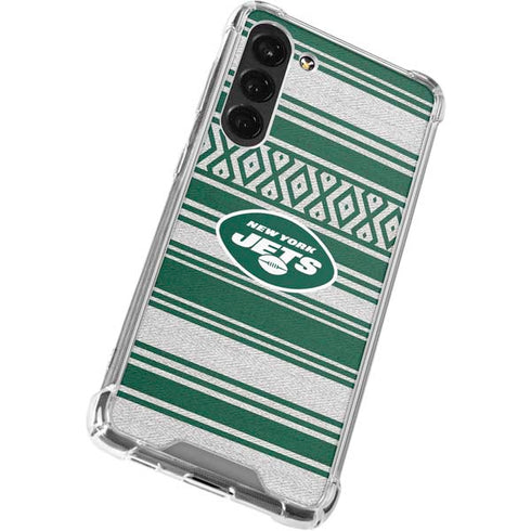NFL New York Jets Trailblazer Galaxy S23 Plus Clear Case