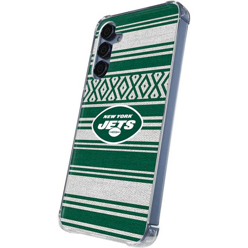 NFL New York Jets Trailblazer Galaxy S24 Clear Case