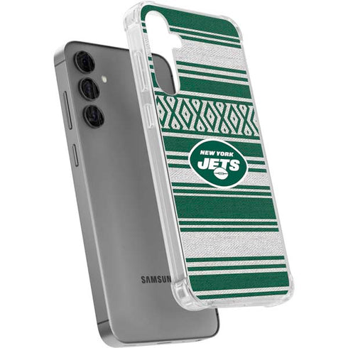 NFL New York Jets Trailblazer Galaxy S24 Plus Clear Case
