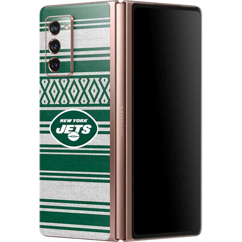 NFL New York Jets Trailblazer Galaxy Z Fold2 5G Skin