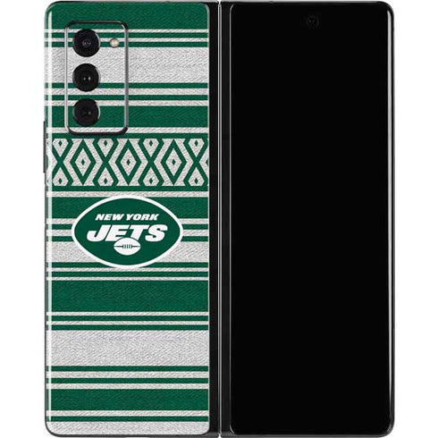 NFL New York Jets Trailblazer Galaxy Z Fold2 5G Skin