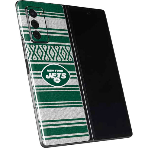 NFL New York Jets Trailblazer Galaxy Z Fold2 5G Skin