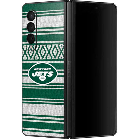 NFL New York Jets Trailblazer Galaxy Z Fold3 5G Skin