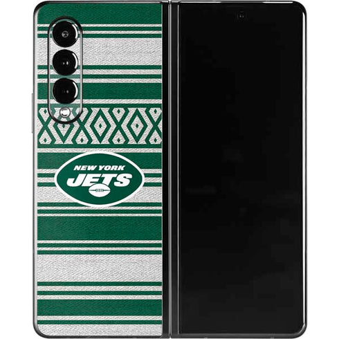 NFL New York Jets Trailblazer Galaxy Z Fold3 5G Skin