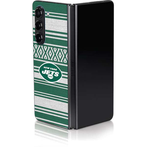 NFL New York Jets Trailblazer Galaxy Z Fold5 5G Skin