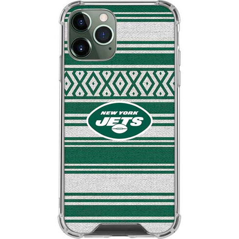NFL New York Jets Trailblazer iPhone 12 Pro Clear Case