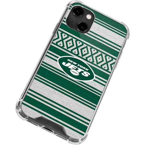NFL New York Jets Trailblazer iPhone 13 Clear Case