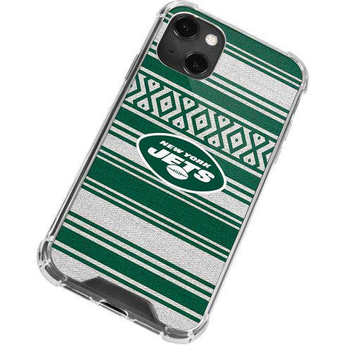 NFL New York Jets Trailblazer iPhone 13 Mini Clear Case