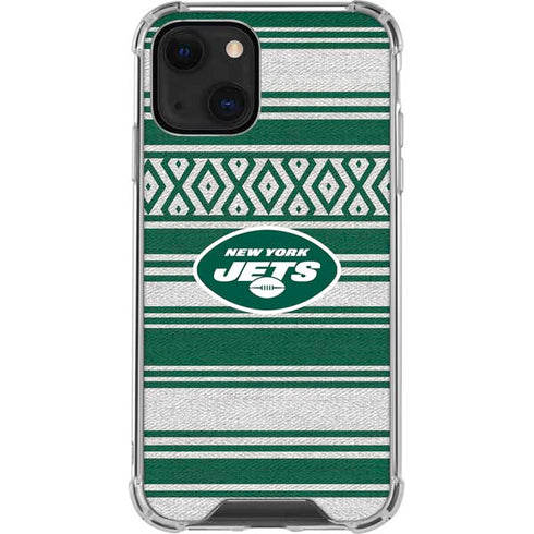 NFL New York Jets Trailblazer iPhone 14 Clear Case