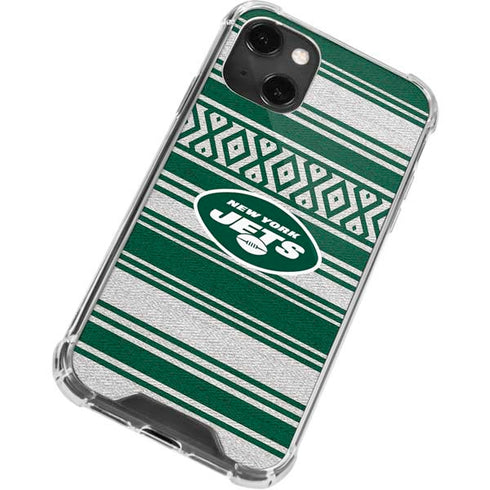 NFL New York Jets Trailblazer iPhone 15 Plus Clear Case