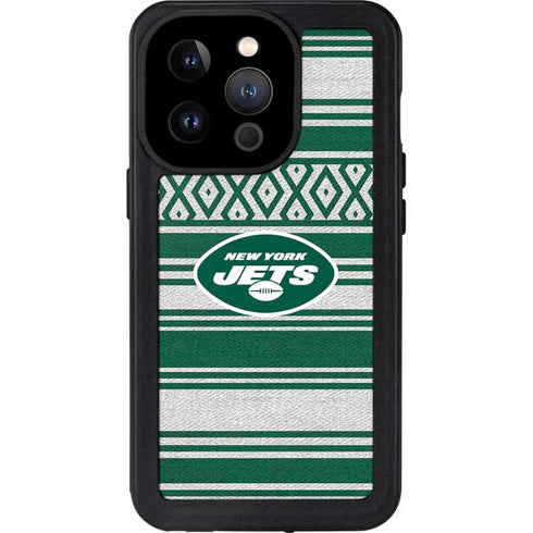 NFL New York Jets Trailblazer iPhone 14 Pro Waterproof Case