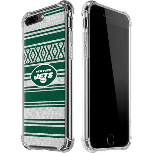 NFL New York Jets Trailblazer iPhone 7/8 Plus Clear Case