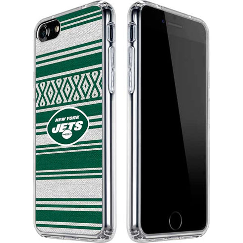 NFL New York Jets Trailblazer iPhone SE (2nd & 3rd Gen) Clear Case