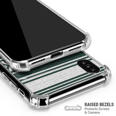 NFL New York Jets Trailblazer iPhone X/XS Clear Case