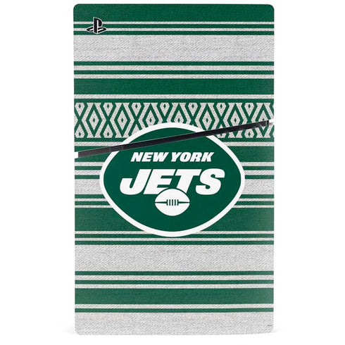 NFL New York Jets Trailblazer PS5 Slim Disk Bundle Skin