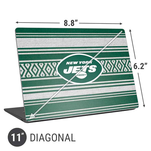 NFL New York Jets Trailblazer Universal Laptop 11in (8.8 x 6.2in) Skin