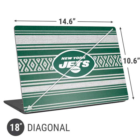 NFL New York Jets Trailblazer Universal Laptop 18in (14.6 x 10.6in) Skin