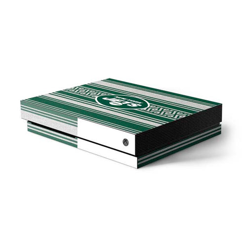 NFL New York Jets Trailblazer Xbox One X Console Skin