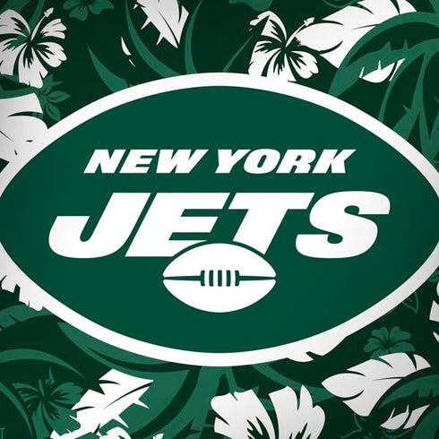 NFL New York Jets Tropical Print Dell Alienware Skin