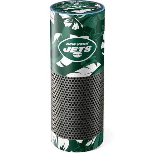 NFL New York Jets Tropical Print Amazon Echo Skin