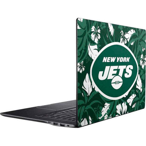 NFL New York Jets Tropical Print Ativ Book 9 (15.6in 2014) Skin