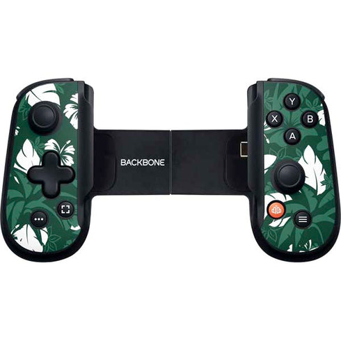 NFL New York Jets Tropical Print Backbone One for iPhone Game Controller Skin