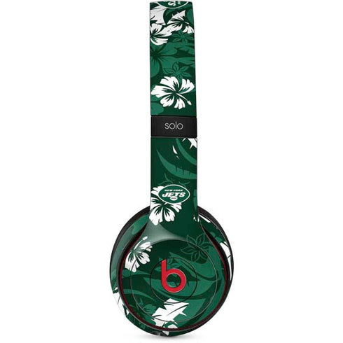 NFL New York Jets Tropical Print Beats Solo 2 Wireless Skin