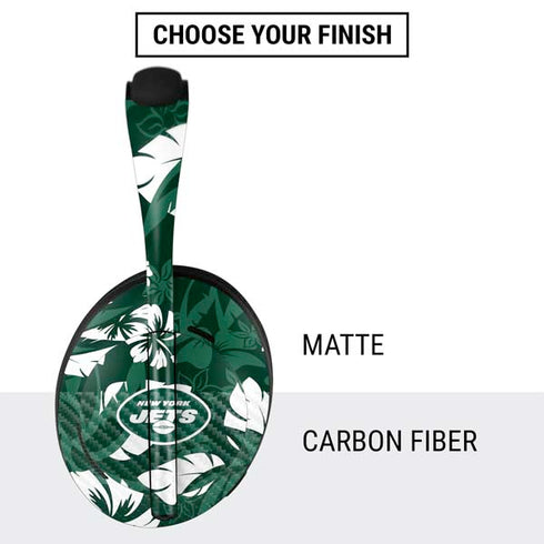 NFL New York Jets Tropical Print Bose Noise Cancelling Headphones 700 Skin
