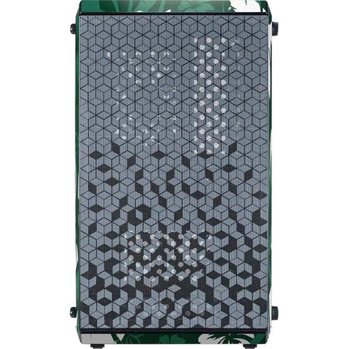 NFL New York Jets Tropical Print Cooler Master MasterBox Q300L Mini Tower Skin