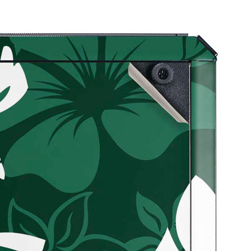 NFL New York Jets Tropical Print Cooler Master MasterBox Q300L Mini Tower Skin