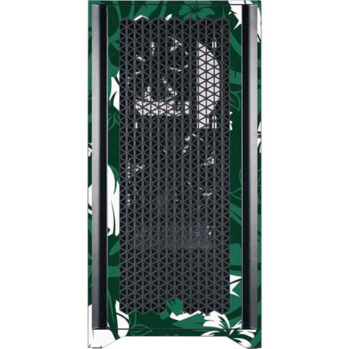 NFL New York Jets Tropical Print Corsair 4000D Tempered Glass Mid-Tower ATX Case Skin