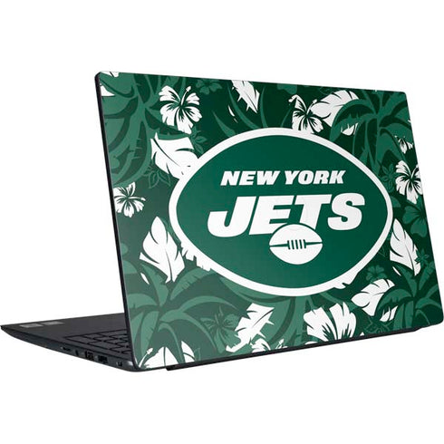 NFL New York Jets Tropical Print Dell Vostro Skin
