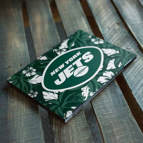 NFL New York Jets Tropical Print HP Envy Skin