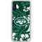 NFL New York Jets Tropical Print Galaxy A10e Clear Case