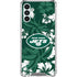 NFL New York Jets Tropical Print Galaxy A13 5G Clear Case