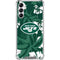 NFL New York Jets Tropical Print Galaxy A15 5G Clear Case