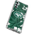 NFL New York Jets Tropical Print Galaxy A15 5G Clear Case