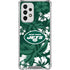 NFL New York Jets Tropical Print Galaxy A33 5G Clear Case