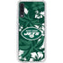 NFL New York Jets Tropical Print Galaxy A50 Clear Case